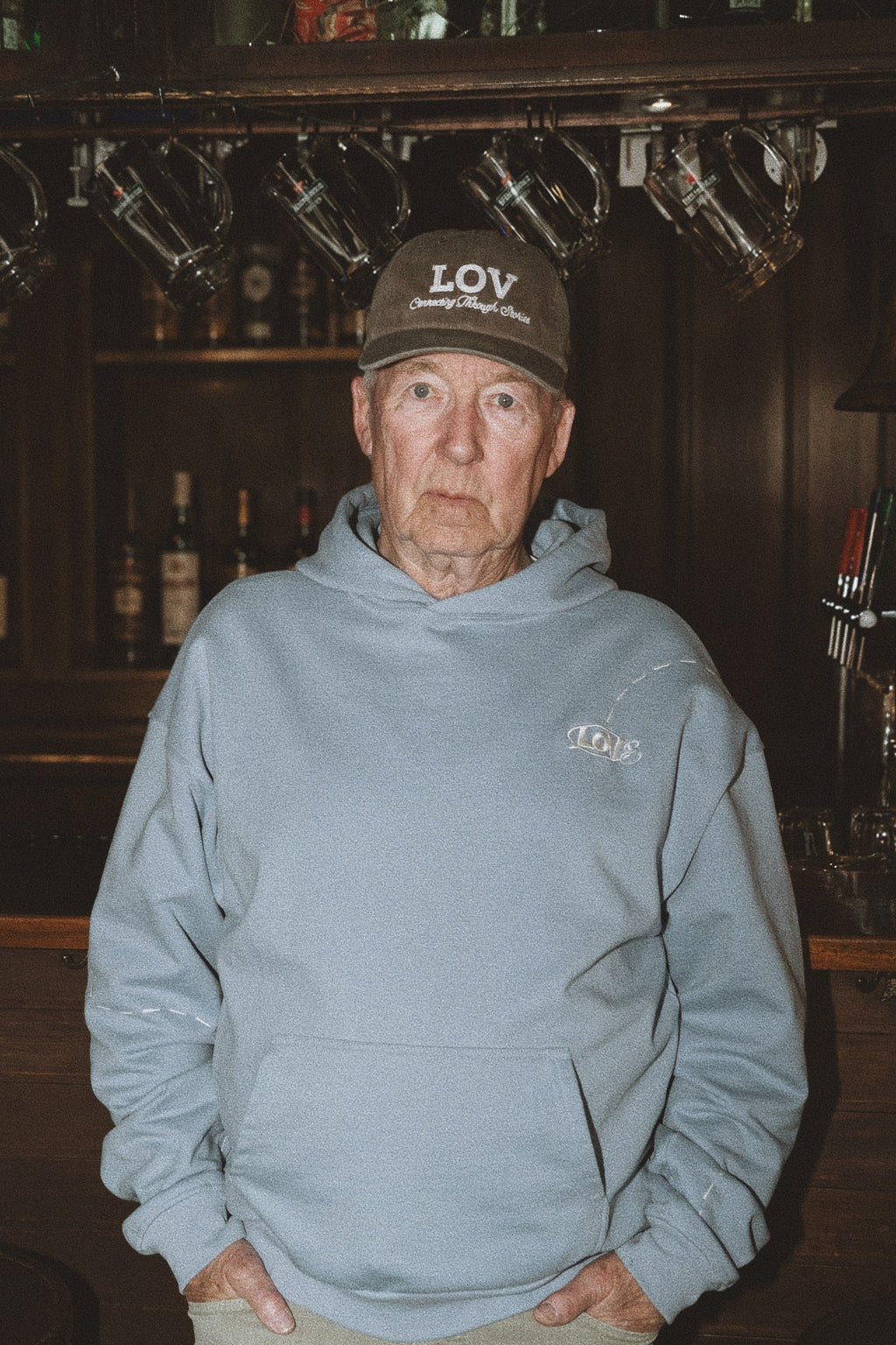 LOV Cap Washed Brown