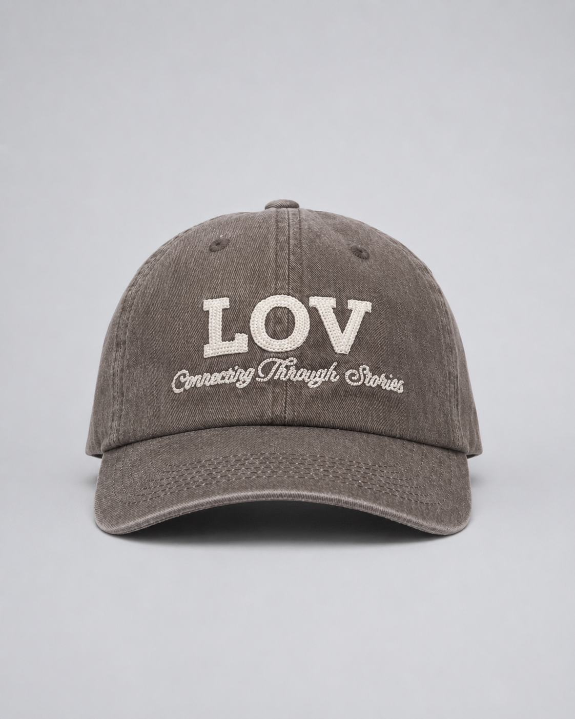 LOV Cap Washed Brown