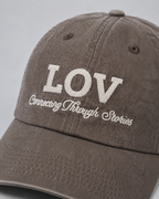 LOV Cap Washed Brown